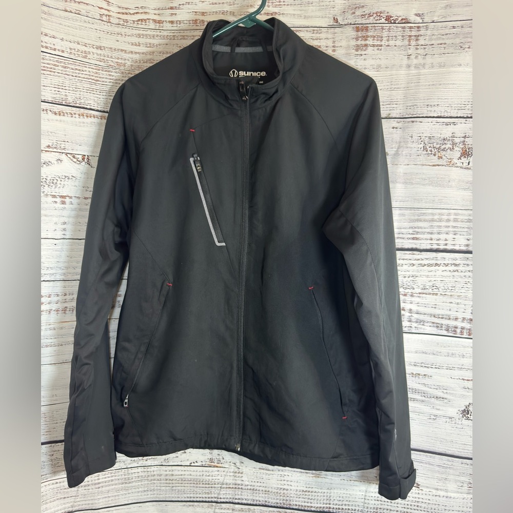 Sunice jacket Mens size Small carson Golf windbreaker‎ full Zipper lightweight